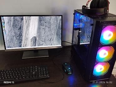 Компьютер, Игровой, Intel Core i7, NVIDIA GeForce GTX 1050 Ti, HDD + SSD
