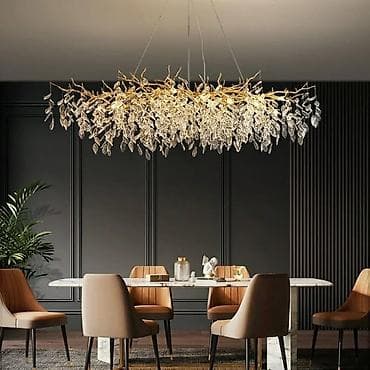 Люстралар: Современные потолочные люстры для гостиной, столовой и холла - — 2