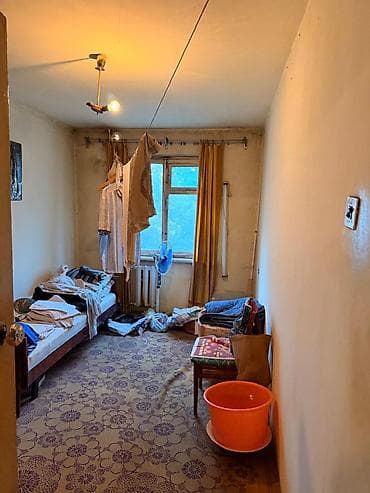 Батирлер: 3 бөлмө, 58 м², 4-мкр 104-серия, 2 кабат, Ремонт талап кылынат — 3