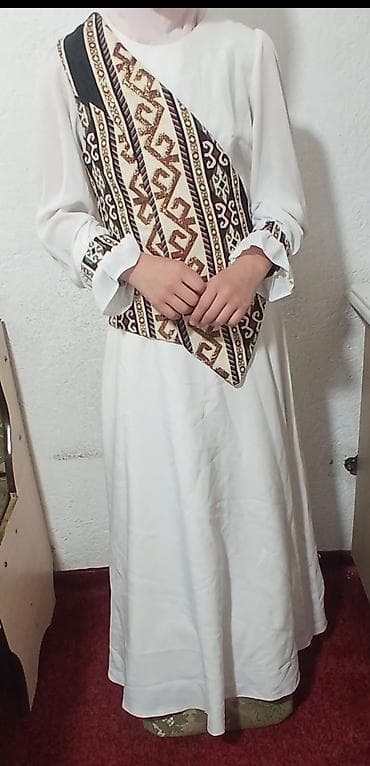 невидимый плащ: Повседневное платье, Длинная модель, Шифон — 3