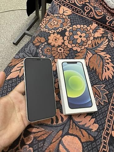 iphone 6: IPhone 12, Б/у, 64 ГБ, Зеленый, Коробка, 100 % — 1
