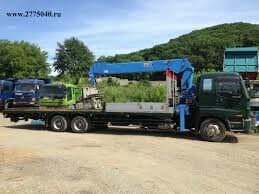 купить грузовой автомобиль с манипулятором бу: Манипулятор | Стрела 21 м 5000 т | Борт 5000 кг — 3