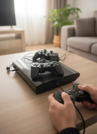 модем для ноутбука цена: PlayStation 3 Super Slim (черная) ким Оюн өткөсөндү билет 40 оюн или — 1