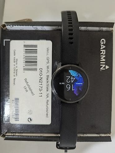 poco gt: Garmin Venu, цвет Black/Slate (модель 010‑N2173‑11), версия GPS + — 1