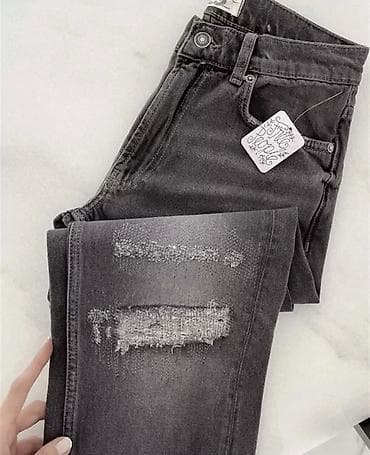 Джинсы: Джинсы, Прямые, S — 1