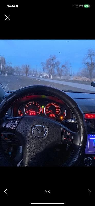 bmv e32: Mazda 6: 2006 г., 2 л, Типтроник, Бензин, Универсал — 9