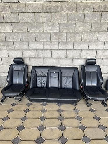 выездная мойка авто: Комплект сидений, Кожа, Mercedes-Benz — 1