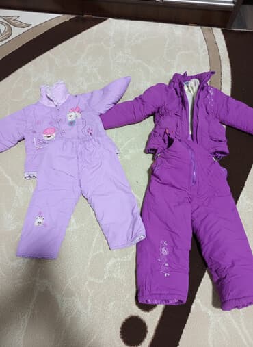 Детские вещи для девочек комбинезон теплый 500сом Безруковку по200соми