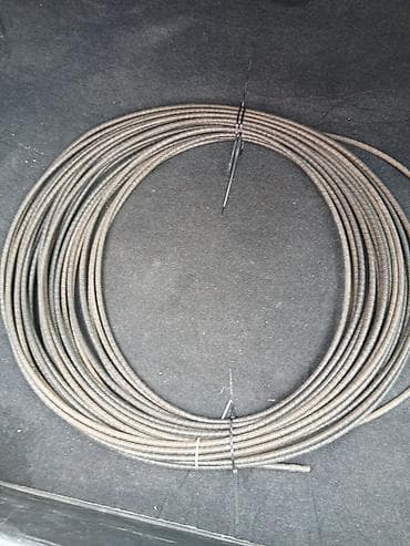 Металлическая проволока, Сталь, Диаметр: 8 мм, Другое назначение, Без покрытия, Резка