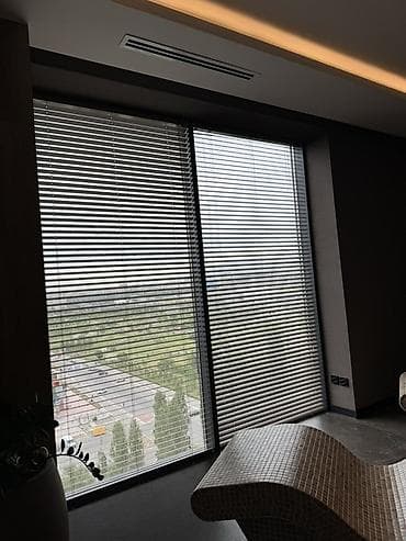 double a: Горизонтальные жалюзи на панорамные окна - Тип: алюминиевые — 2