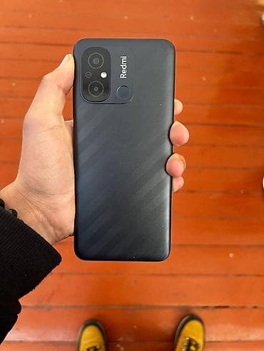 Аудиотехника: Redmi, Redmi 12C, Б/у, 128 ГБ, цвет - Черный, 2 SIM — 2