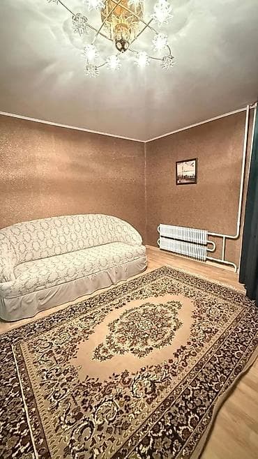 7 микро район на длитилный срок: 1 комната, Агентство недвижимости, Без подселения, С мебелью частично — 3