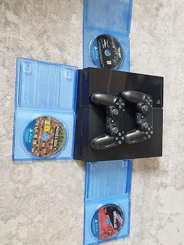 PlayStation 4 с комплектом аксессуаров и игр. Комплектация: - Консоль lalafo.kg да PlayStation 4 с комплектом аксессуаров и игр. Комплектация: - Консоль