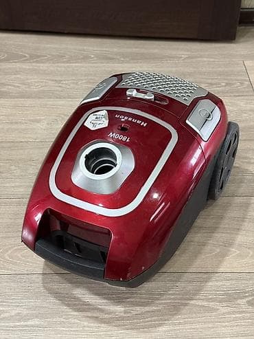 Техника жана электроника: Пылесос Hansson, 1800W Сила всасывания 320W БУ, отличном состоянии — 5