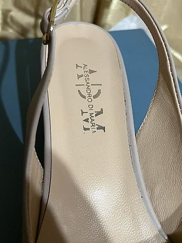 обувь кеды: Босоножки ALESSANDRO DI MARIA Размер 38 ИТАЛИЯ новый 3000 сом — 3