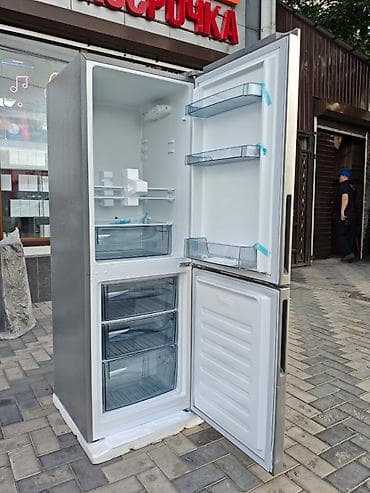 mini refrigerator: 😍 Холодильники по складским ценам 19 400 сом. 👍 Двухкамерный — 5