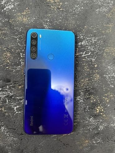 монитор для селфи: Redmi, Redmi Note 8, Б/у, 128 ГБ, цвет - Синий, 2 SIM — 7