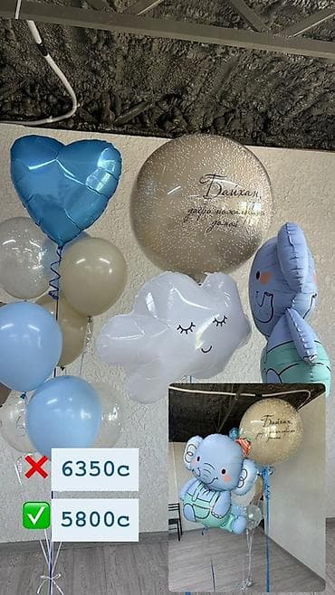 тачка балон: Оформление шарами и фотозоны под ключ - Фотозоны с подсветкой, декор — 3