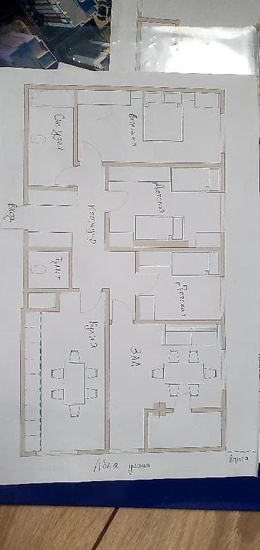 кремлевский: 4 комнаты, 102 м², Космос Элитка, 3 этаж, Евроремонт — 4