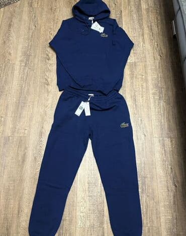 Мужская толстовка, L, Lacoste, Новый, цвет - Синий, Самовывоз