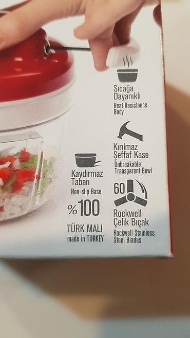 острые: Ручной мини-измельчитель Wenken (Pratik El Rondosu / Practical Food — 7