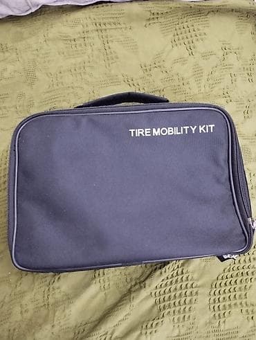 jump starter: Набор для экстренного ремонта и накачки шин Tire Mobility Kit в сумке — 2