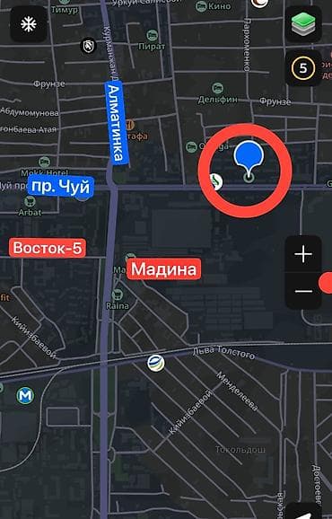 каартира восток 5: 2 комнаты, 42 м², Хрущевка, 3 этаж, Евроремонт — 10