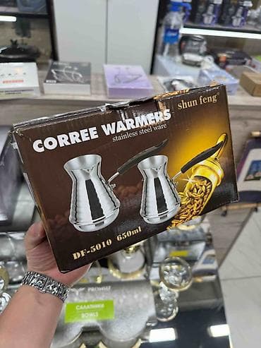 smart coffee: Турка (джезва) для кофе Shun Feng DF-5010 - Материал: Алюминий — 1