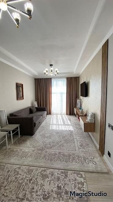 Батирлер: 2 бөлмө, 43 м², Кара-Жыгач ж/м Элитка, 5 кабат, Евро оңдоо — 8