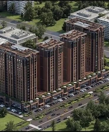 автомо: 1 комната, 52 м², Элитка, 17 этаж, Готовая ПСО (под самоотделку) — 1