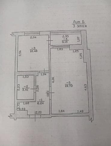1 комнатные квартира: 1 комната, 43 м², Элитка, 3 этаж, Евроремонт — 8