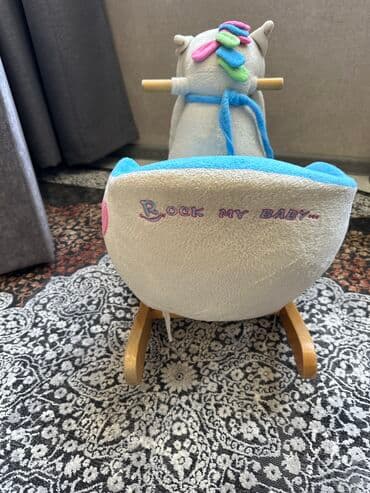 купить детскую лошадку качалку: Лошадка качалка, в идеальном состоянии, мягкая безопасная, цена 1500 — 2