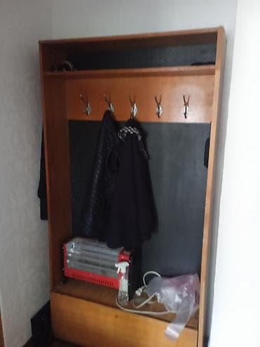 с мебелью: Гарнитур мебели для прихожей/спальни из натурального шпона/ДСП — 2