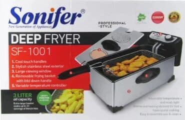 продаю бу газ плиту: Фритюрница по акции 4490с! Доставка бесплатная! Максимальная — 4