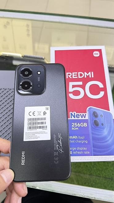 Redmi, Redmi 15C, 256 ГБ, цвет - Черный
