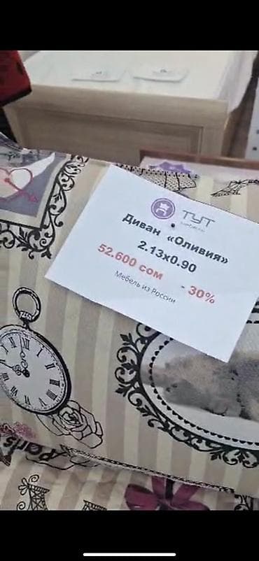 олива: Прямой диван — 1