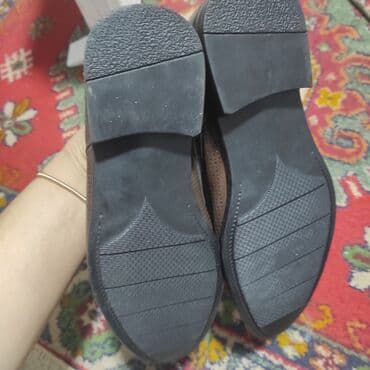 Туфли: Мужские туфли, 41, Б/у, цвет - Черный, Самовывоз — 5