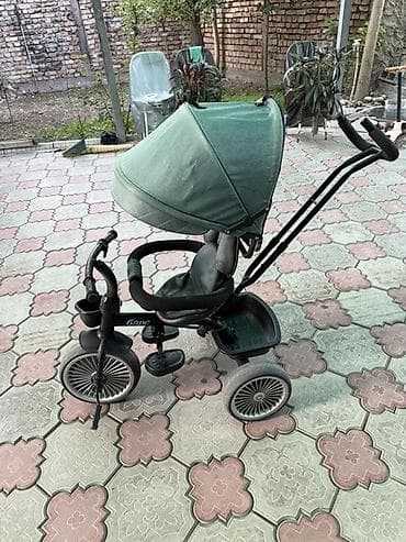 anex m type: Детский трехколесный велосипед‑коляска с родительской ручкой — 2