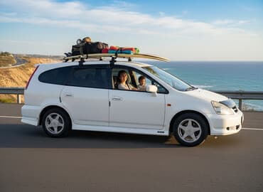 Honda Stream: 2001 г., 1.7 л, Автомат, Бензин, Минивэн