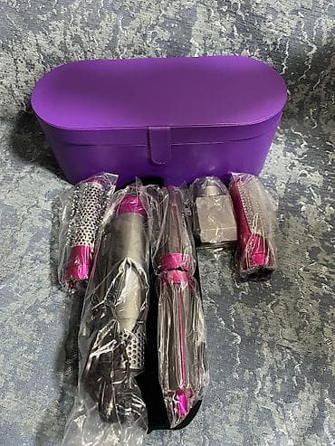 браш: Мультистайлер Dyson, Вольфрамовое, До 180 °С, Для выпрямления — 5