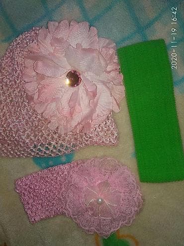 дордой вещи: Детское платье, цвет - Зеленый, Б/у — 4