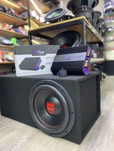 куплю усилитель: Выгодная цена! Набор фирменных компонентов сабвуферный динамик УРАЛ — 1