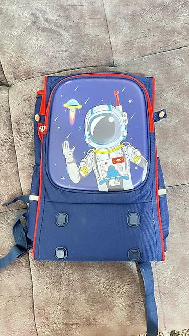 Бижутерия: Новая сумка для школы, можно полностью замки открыть и почистить если — 1