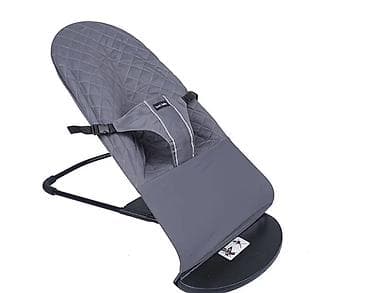 Двухъярусные детские кровати: Детский шезлонг, Б/у, Качалка, Железо, цвет - Серый — 2