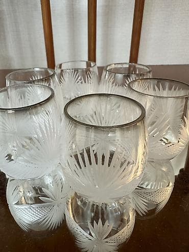Стопки хрустальные