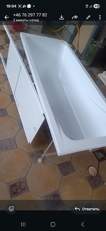 Ванна прямоугольная с фронтальным экранированием - Тип