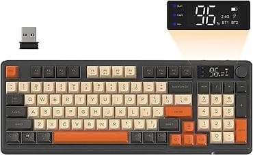pbt: Клавиатура, Механическая, Bluetooth подключение — 1