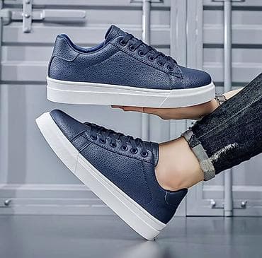 Мужские кроссовки, 43, & Other Stories, Б/у, цвет - Синий, Самовывоз — 3