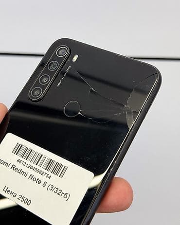 redmi note 10 t: Redmi, Redmi Note 8, Б/у, 32 ГБ, цвет - Черный, 2 SIM — 3