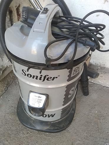 Пылесос, Строительный, Сухая, Контейнер